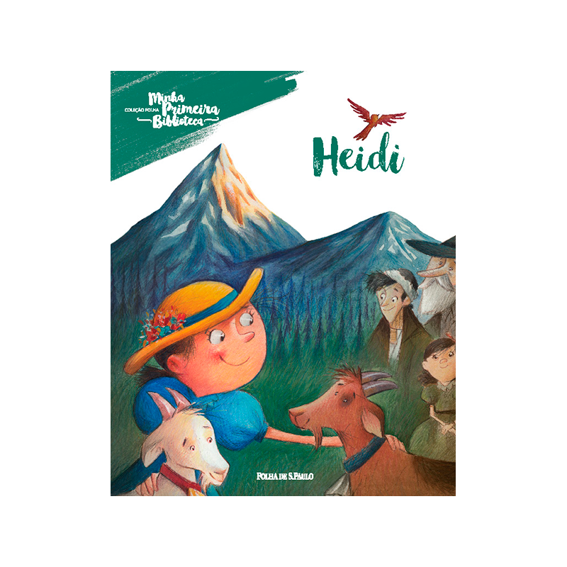 Capa de Livro: "Heidi (adaptação)" (2016)