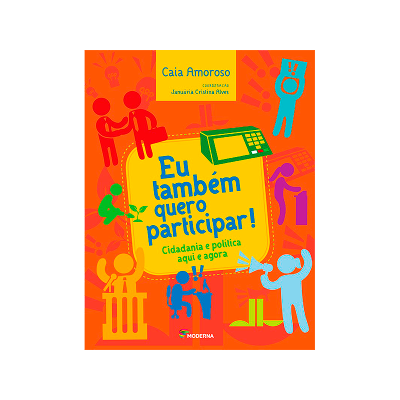 Capa de Livro: "Eu também quero participar!" (2014)