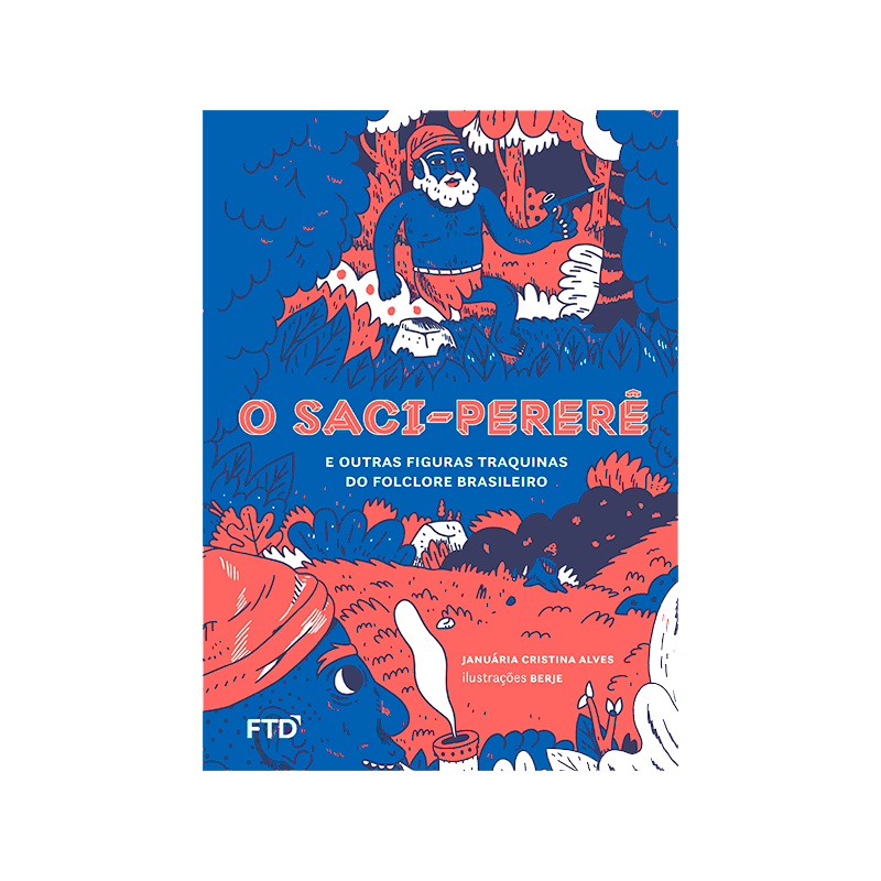 Capa de Livro: "O Saci-Pererê" (2017)