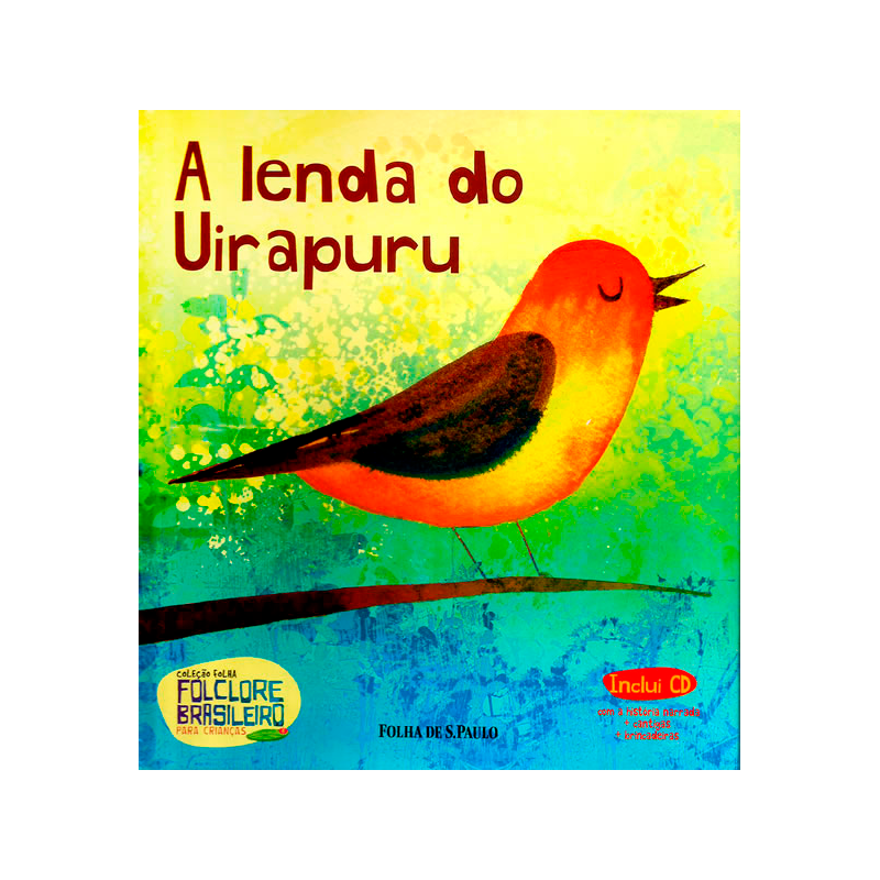 Capa de Livro: "A Lenda do Uirapuru" (2015)