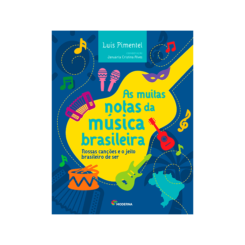 Capa de Livro: "As muitas notas da música brasileira" (2015)